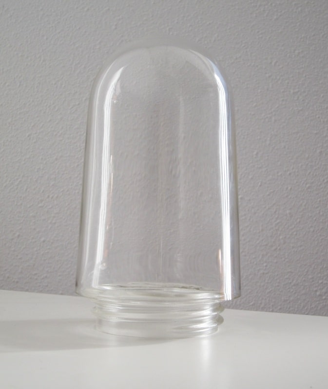 Schutglas helder tbv stallamp en buitenlampen