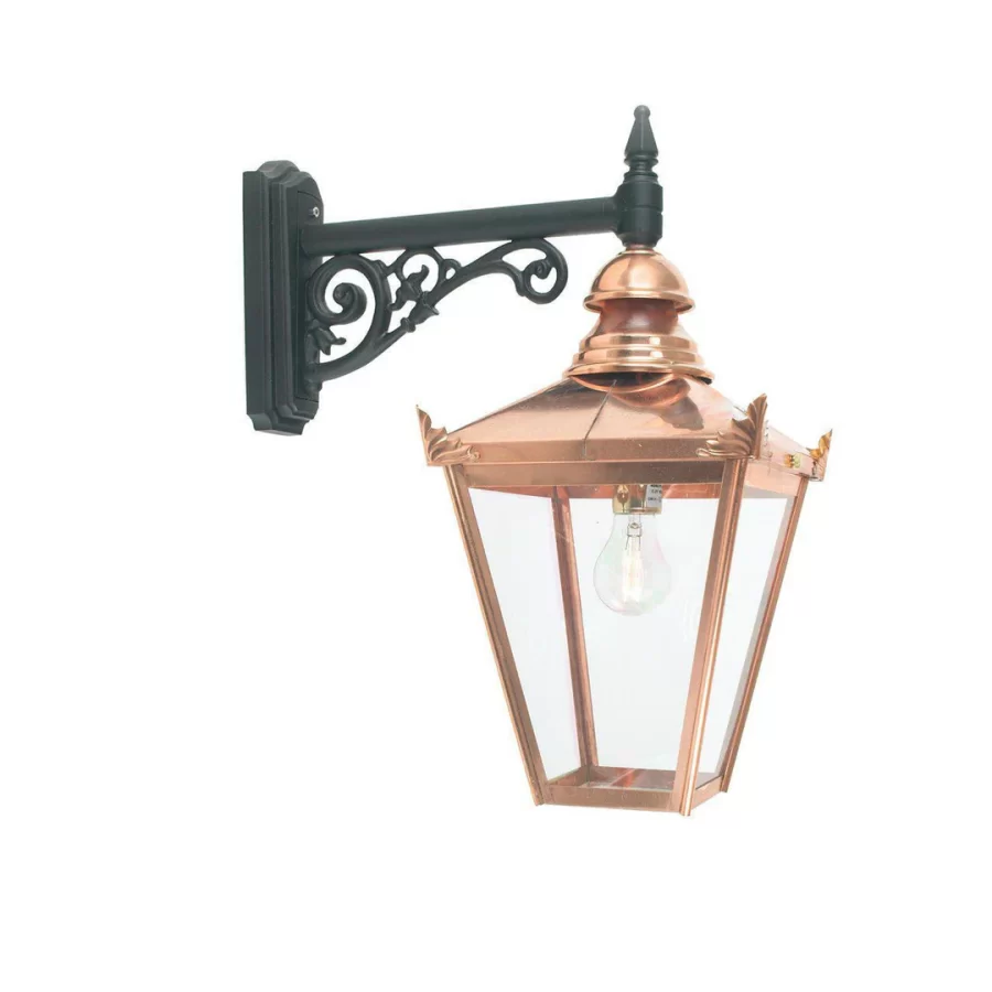 Buitenlamp 960 chelsea koper wandlamp messing vierkant tuinextra kaatsheuvel