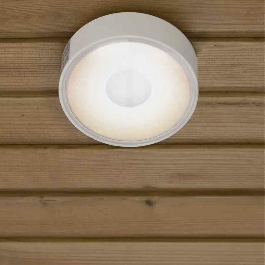 Sif plafondlamp rond wit led 230 volt tuinextra loom design buitenverlichting