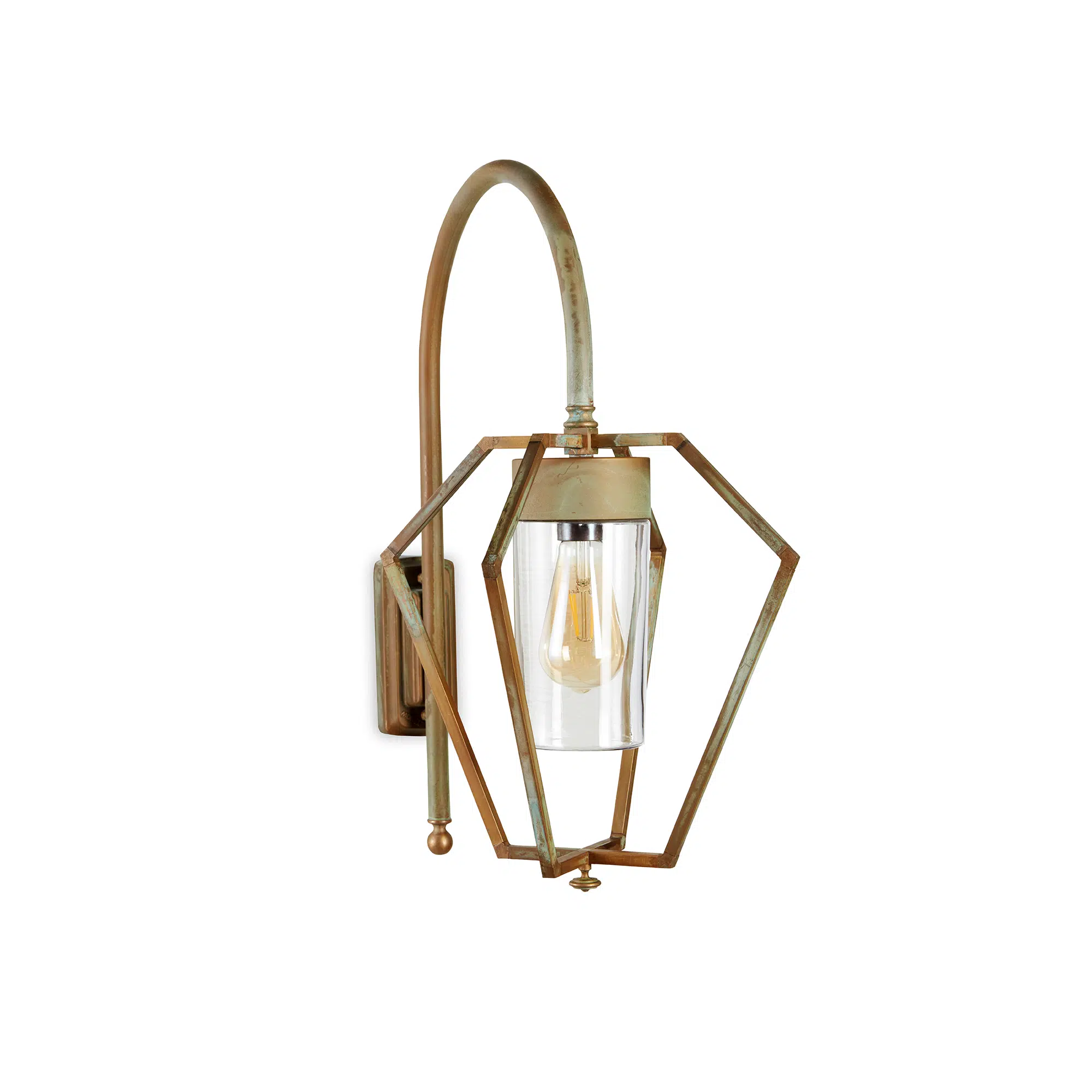 Gemstone buitenlamp messing 3470.e27.AR moretti luce tuinextra buitenverlichting kaatsheuvel