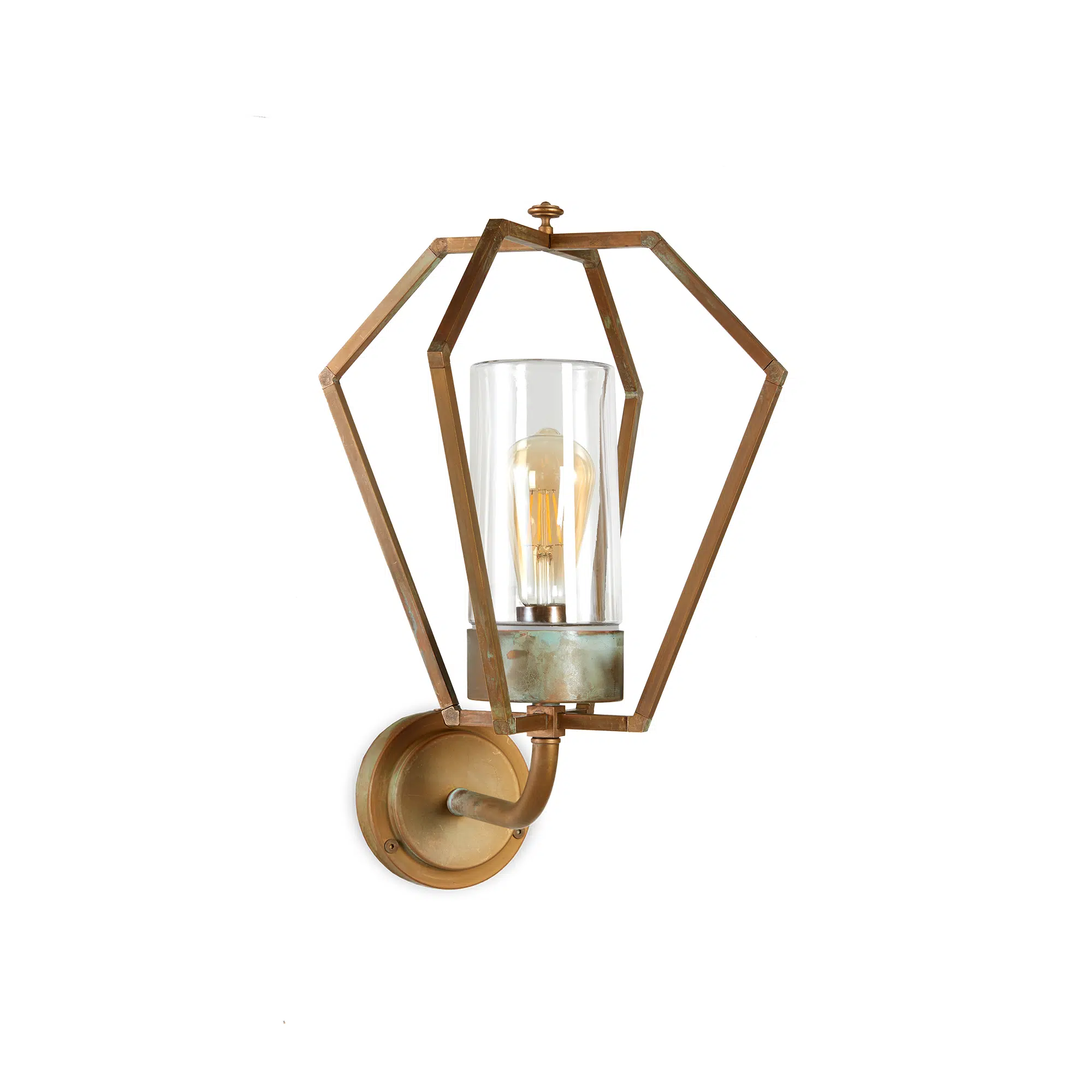 Gemstone buitenlamp messing 3450.e27.AR moretti luce tuinextra buitenverlichting kaatsheuvel