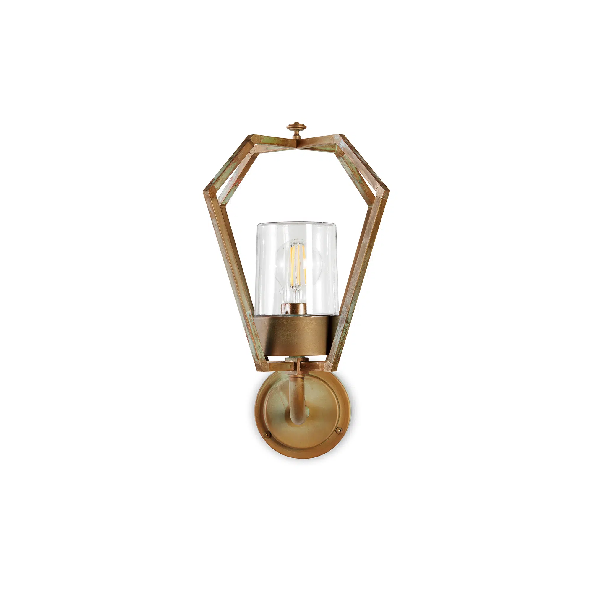 Gemstone buitenlamp messing 3460.e27.AR moretti luce tuinextra buitenverlichting kaatsheuvel