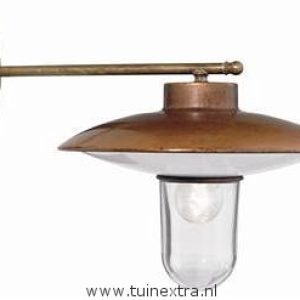 Stallamp Il Fanale calmaggiore koperen buitenlamp showmodel tuinextra